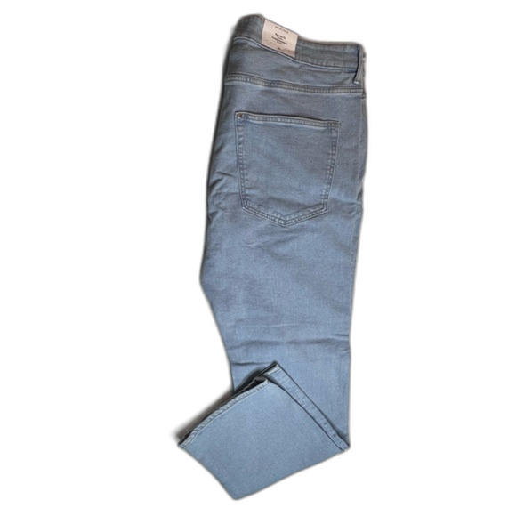 Women's plus size Regular Jean blue Fit Strech Coupe Standard Strech W38 L32 - Picture 9 of 16